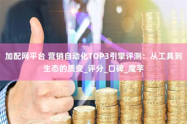 加配网平台 营销自动化TOP3引擎评测：从工具到生态的质变_评分_口碑_魔芋